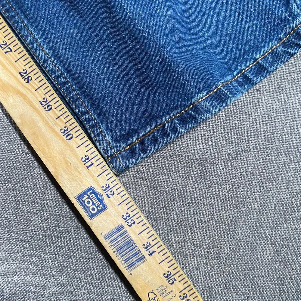 Levi's 511 Slim Fit Jeans Mens W42 L32 Blue Stretch Denim 04511-1163